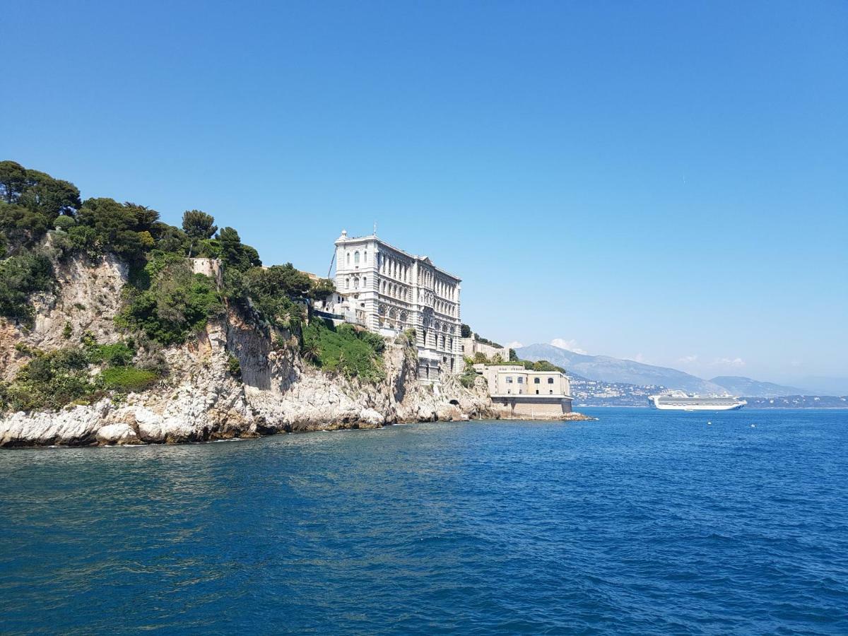 Plein Coeur De Monaco, A 300 Metres A Pied Du Port De Monaco, 4 Pieces Dans Des Escaliers Vue Mer Exceptionnelle Екстер'єр фото